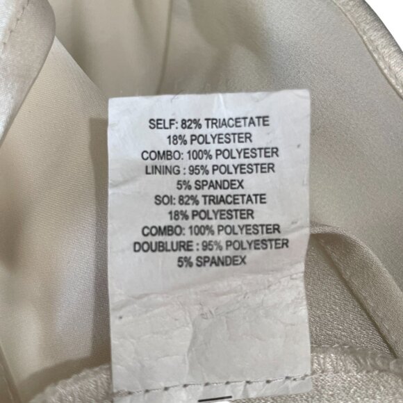 Ramy Brook Ivory Long Sleeve Blouse Medium Minimalist Career Chic Workwear - Picture 9 of 10